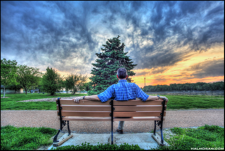 On the bench #8698